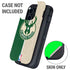NBA Milwaukee Bucks Split Canvas Otterbox Defender iPhone Skin