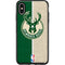 NBA Milwaukee Bucks Split Canvas Otterbox Symmetry iPhone Skin