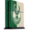 NBA Milwaukee Bucks Split Canvas PS4 Console Skin