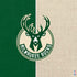 NBA Milwaukee Bucks Split Canvas PS4 Controller Skin