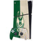NBA Milwaukee Bucks Split Canvas PS5 Slim Digital Edition Bundle Skin