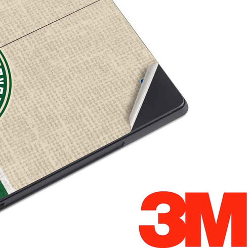 NBA Milwaukee Bucks Split Canvas Surface Pro 7 Skin