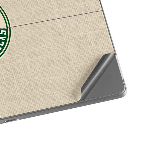 NBA Milwaukee Bucks Split Canvas Surface Pro 8 Skin