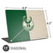 NBA Milwaukee Bucks Split Canvas Universal Laptop 11in (8.8 x 6.2in) Skin