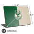NBA Milwaukee Bucks Split Canvas Universal Laptop 14in (11.4 x 8.2in) Skin