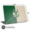 NBA Milwaukee Bucks Split Canvas Universal Laptop 17in (13.8 x 10in) Skin