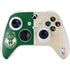 NBA Milwaukee Bucks Split Canvas Xbox Series S Controller Skin