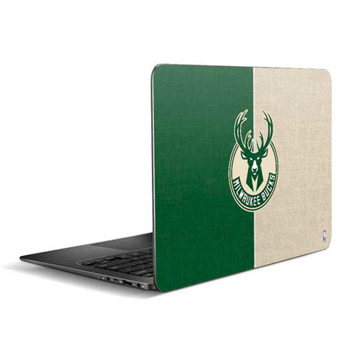 NBA Milwaukee Bucks Split Canvas Zenbook UX305FA 13.3in Skin