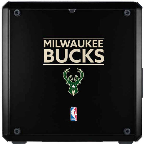 NBA Milwaukee Bucks Standard - Black Cooler Master MasterBox Q300L Mini Tower Skin