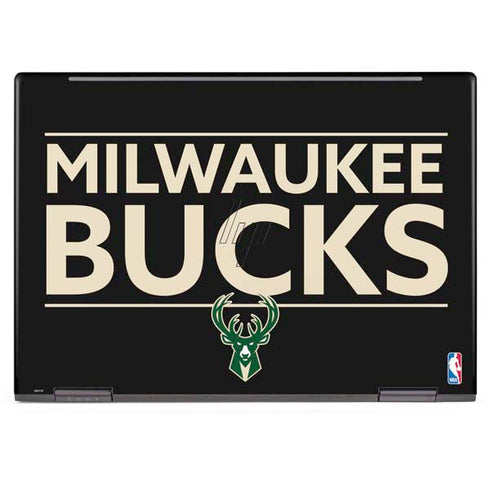 NBA Milwaukee Bucks Standard - Black HP Envy Skin