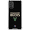 NBA Milwaukee Bucks Standard - Black Galaxy A32 5G Clear Case
