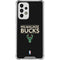 NBA Milwaukee Bucks Standard - Black Galaxy A33 5G Clear Case