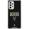 NBA Milwaukee Bucks Standard - Black Galaxy A53 5G Clear Case