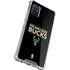 NBA Milwaukee Bucks Standard - Black Galaxy A71 5G Clear Case