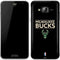 NBA Milwaukee Bucks Standard - Black Galaxy J3 Skin