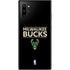 NBA Milwaukee Bucks Standard - Black Galaxy Note 10 Plus Skin