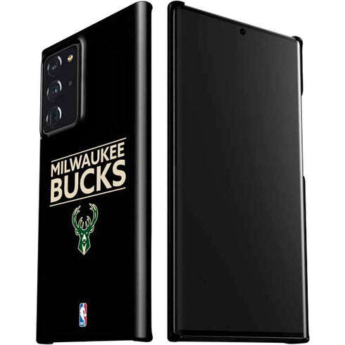 NBA Milwaukee Bucks Standard - Black Galaxy Note20 Ultra 5G Lite Case