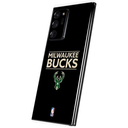 NBA Milwaukee Bucks Standard - Black Galaxy Note20 Ultra 5G Skin