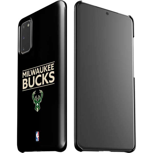 NBA Milwaukee Bucks Standard - Black Galaxy S20 Lite Case