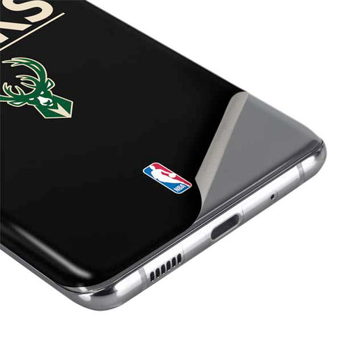NBA Milwaukee Bucks Standard - Black Galaxy S20 Plus Skin