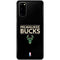 NBA Milwaukee Bucks Standard - Black Galaxy S20 Skin