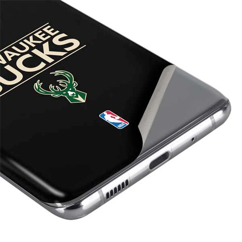 NBA Milwaukee Bucks Standard - Black Galaxy S20 Ultra 5G Skin