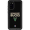 NBA Milwaukee Bucks Standard - Black Galaxy S20 Waterproof Case