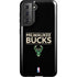 NBA Milwaukee Bucks Standard - Black Galaxy S21 5G Pro Case