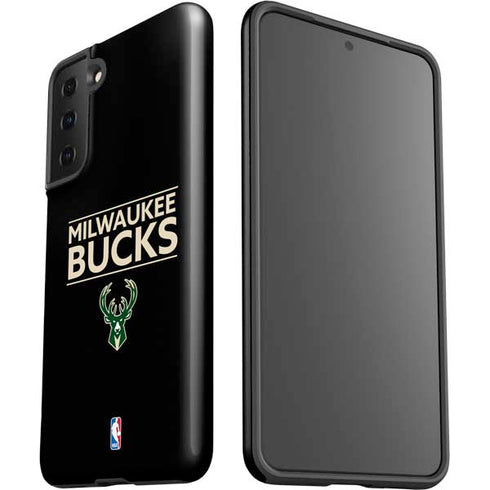 NBA Milwaukee Bucks Standard - Black Galaxy S21 Plus 5G Pro Case