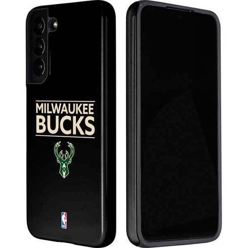 NBA Milwaukee Bucks Standard - Black Galaxy S22 Plus Pro Case