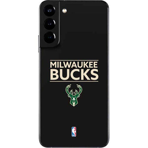 NBA Milwaukee Bucks Standard - Black Galaxy S22 Plus Skin