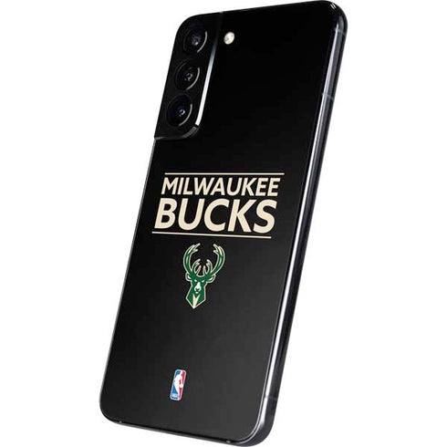 NBA Milwaukee Bucks Standard - Black Galaxy S22 Plus Skin