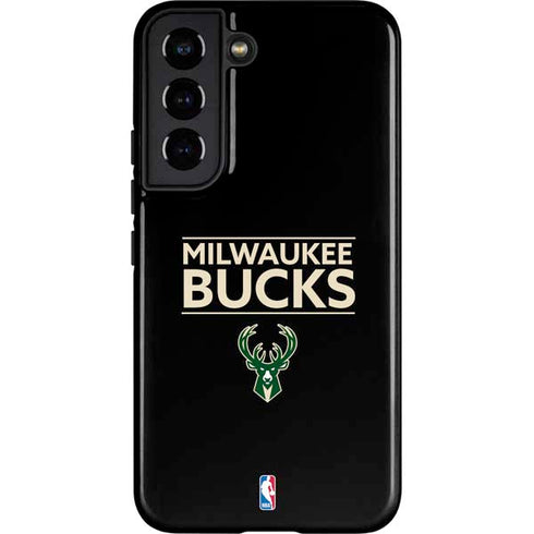 NBA Milwaukee Bucks Standard - Black Galaxy S22 Pro Case