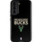 NBA Milwaukee Bucks Standard - Black Galaxy S22 Pro Case