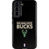 NBA Milwaukee Bucks Standard - Black Galaxy S22 Pro Case