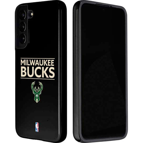 NBA Milwaukee Bucks Standard - Black Galaxy S22 Pro Case