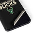 NBA Milwaukee Bucks Standard - Black Galaxy S22 Skin