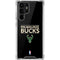 NBA Milwaukee Bucks Standard - Black Galaxy S22 Ultra Clear Case