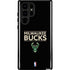 NBA Milwaukee Bucks Standard - Black Galaxy S22 Ultra Pro Case
