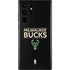 NBA Milwaukee Bucks Standard - Black Galaxy S22 Ultra Skin