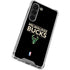 NBA Milwaukee Bucks Standard - Black Galaxy S23 Clear Case