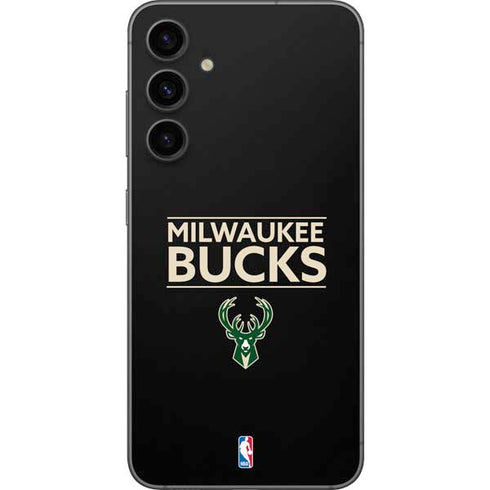 NBA Milwaukee Bucks Standard - Black Galaxy S23 FE Skin