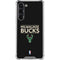 NBA Milwaukee Bucks Standard - Black Galaxy S23 Plus Clear Case