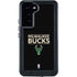 NBA Milwaukee Bucks Standard - Black Galaxy S23 Plus Waterproof Case