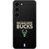 NBA Milwaukee Bucks Standard - Black Galaxy S23 Skin
