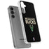 NBA Milwaukee Bucks Standard - Black Galaxy S24 Plus Clear Case