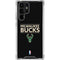 NBA Milwaukee Bucks Standard - Black Galaxy S24 Ultra Clear Case
