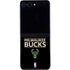 NBA Milwaukee Bucks Standard - Black Galaxy Z Flip5 5G Skin
