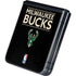 NBA Milwaukee Bucks Standard - Black Galaxy Z Flip5 5G Skin