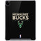 NBA Milwaukee Bucks Standard - Black iPad Pro 12.9in (2020) Clear Case